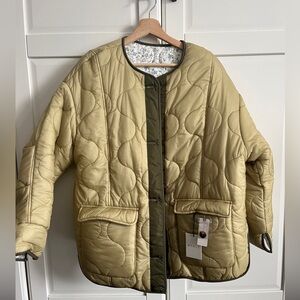 BNWT Anthropologie Reversible Puffer